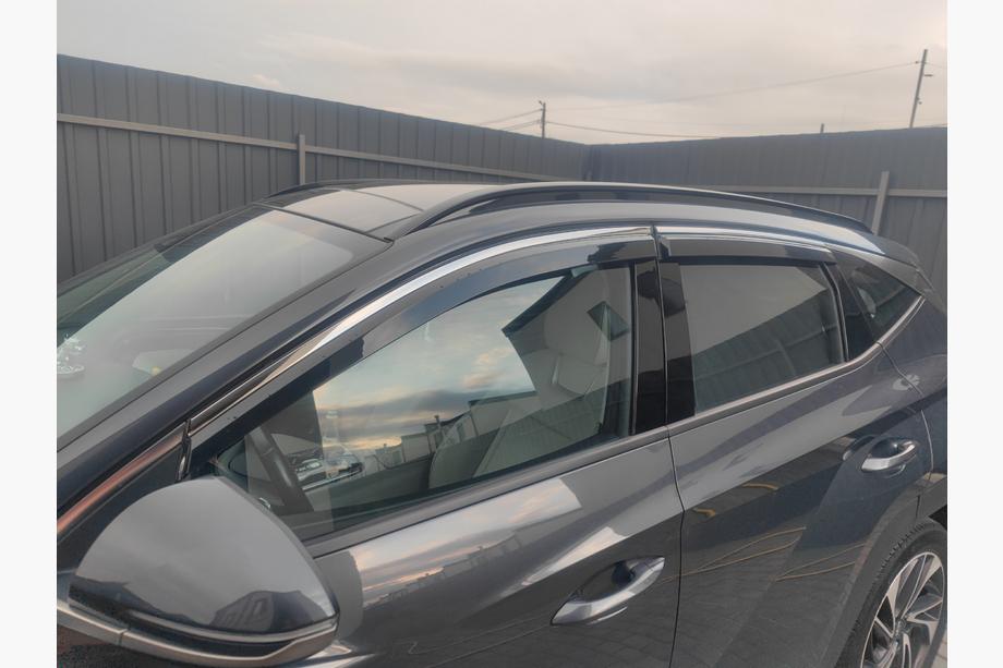 Hyundai Tucson NX4 2021- Deflectores de Ventana con Moldura Cromada Niken Luxury (4 uds) Foto 5