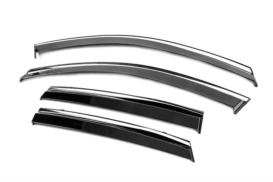 Hyundai Tucson NX4 2021- Deflectores de Ventana con Moldura Cromada Niken Luxury (4 uds) Foto 7