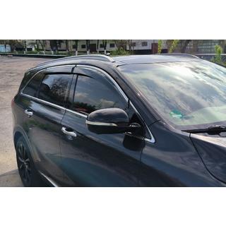 Deflectores de Ventana con Moldura Cromada Niken Luxury (4 uds) Kia Sorento III UM 2014-2020 foto 1