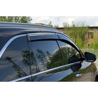 Deflectores de Ventana con Moldura Cromada Niken Luxury (4 uds) foto 3
