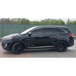 Deflectores de Ventana con Moldura Cromada Niken Luxury (4 uds) Kia Sorento III UM 2014-2020 foto 4