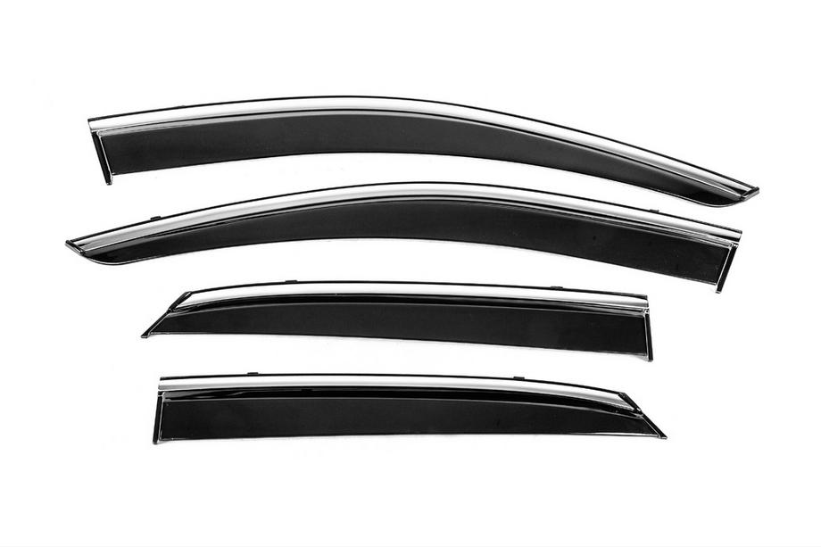 Lexus RX 2016-2022 Deflectores de Ventana con Moldura Cromada Niken Luxury (4 uds) Foto 1