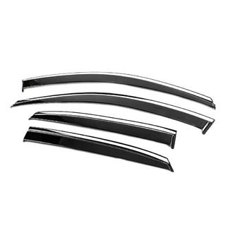 Deflectores de Ventana con Moldura Cromada Niken Luxury (4 uds) Lexus RX 2003-2009 foto 2