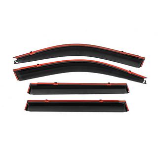 Deflectores de Ventana con Moldura Cromada Niken Luxury (4 uds) Lexus GX470 2002-2009 foto 3