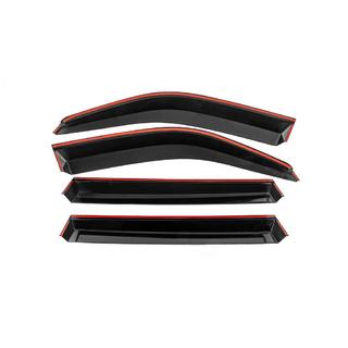 Deflectores de Ventana con Moldura Cromada Niken Luxury (4 uds) Lexus LX470 1998-2007 foto 3