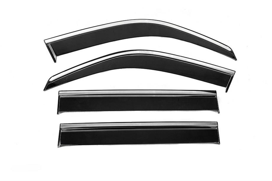 Lexus LX470 1998-2007 Deflectores de Ventana con Moldura Cromada Niken Luxury (4 uds) Image