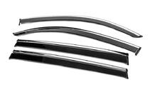 Mercedes EQB 2021- Deflectores de Ventana con Moldura Cromada Niken Luxury (4 uds) foto 2