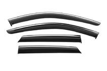 Mercedes ML W164 2005-2011 Deflectores de Ventana con Moldura Cromada Niken Luxury (4 uds) foto 2