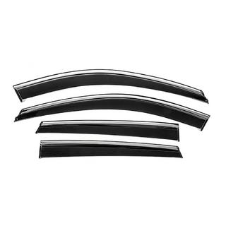 Deflectores de Ventana con Moldura Cromada Niken Luxury (4 uds) Mazda CX-5 2017–2025 foto 1