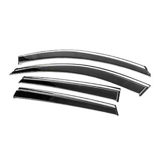 Deflectores de Ventana con Moldura Cromada Niken Luxury (4 uds) Mazda CX-5 2017–2025 foto 2