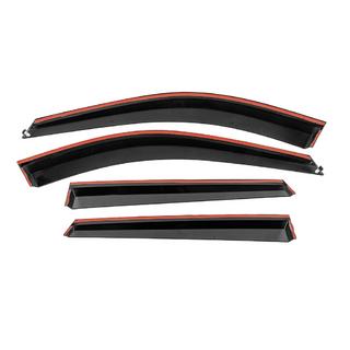 Deflectores de Ventana con Moldura Cromada Niken Luxury (4 uds) Mazda CX-5 2017–2025 foto 3