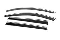 Mazda CX-9 2017- Deflectores de Ventana con Moldura Cromada Niken Luxury (4 uds) foto 2