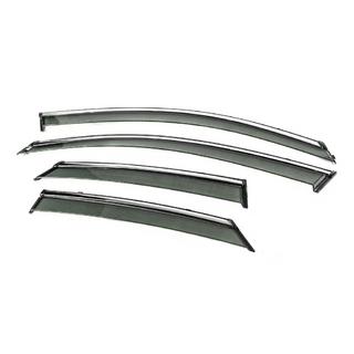 Deflectores de Ventana con Moldura Cromada Niken Luxury (4 uds) Mazda CX-30 2019- foto 2