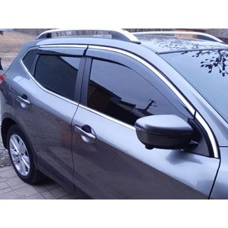 Deflectores de Ventana con Moldura Cromada Niken Luxury (4 uds) foto 3
