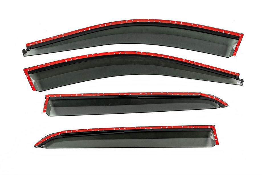 Dongfeng EX1 2020- Deflectores de Ventana con Moldura Cromada Niken Luxury (4 uds) Foto 3