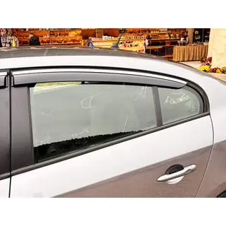 Deflectores de Ventana con Moldura Cromada Niken Luxury (4 uds) foto 4