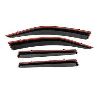 Deflectores de Ventana con Moldura Cromada Niken Luxury (4 uds) Subaru Forester 2013-2018 foto 3