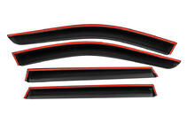 Subaru Outback 2009-2014 Deflectores de Ventana con Moldura Cromada Niken Luxury (4 uds) foto 3