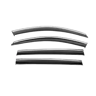Deflectores de Ventana con Moldura Cromada Niken Luxury (SW, 4 uds) Skoda Octavia III A7 2013-2019 foto 3