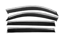 Skoda Kodiaq 2016-2023 Deflectores de Ventana con Moldura Cromada Niken Luxury (4 uds) foto 1