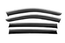 Volkswagen ID.6 2021- Deflectores de Ventana con Moldura Cromada Niken Luxury (4 uds) foto 2