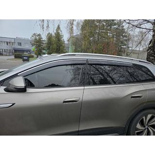 Deflectores de Ventana con Moldura Cromada Niken Luxury (4 uds) foto 1