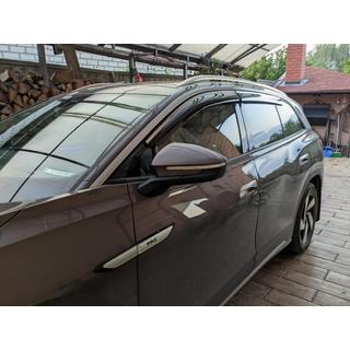 Deflectores de Ventana con Moldura Cromada Niken Luxury (4 uds) foto 4