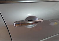 Renault Laguna 2007-2015 Cubiertas de Manijas Cromadas (4 uds., Acero Inoxidable) OmsaLine - Acero Inoxidable Italiano foto 1