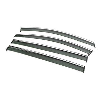 Deflectores de Ventana con Moldura Cromada Niken Luxury (4 uds) foto 2