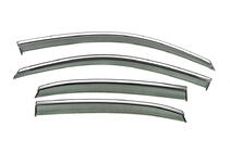 Volkswagen Passat B7 2012-2015 Deflectores de Ventana con Moldura Cromada Niken Luxury (USA, 4 uds) foto 2