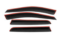 Volvo XC90 2002-2014 Deflectores de Ventana con Moldura Cromada Niken Luxury (4 uds) foto 4