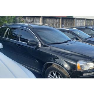 Deflectores de Ventana con Moldura Cromada Niken Luxury (4 uds) Volvo XC90 2002-2014 foto 1