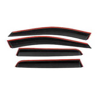 Deflectores de Ventana con Moldura Cromada Niken Luxury (4 uds) Volvo XC90 2002-2014 foto 4