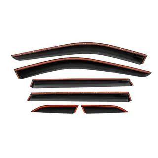 Deflectores de ventana con moldura cromada Niken Luxury (6 uds) Honda CRV 2022- foto 3