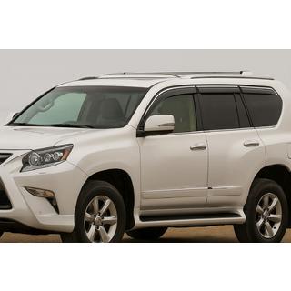 Deflectores de ventana con moldura cromada Niken Luxury (6 uds) Lexus GX460 2009-2023 foto 1