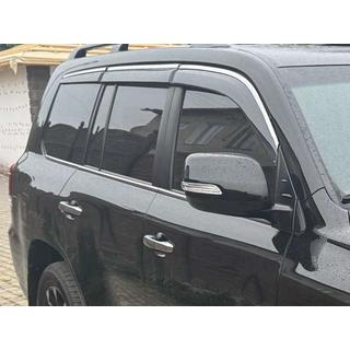 Deflectores de Ventana con Moldura Cromada Niken Luxury (2008-2015, 6 uds) foto 1