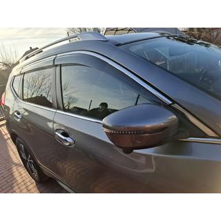 Deflectores de ventana con moldura cromada Niken Luxury (6 uds) foto 1