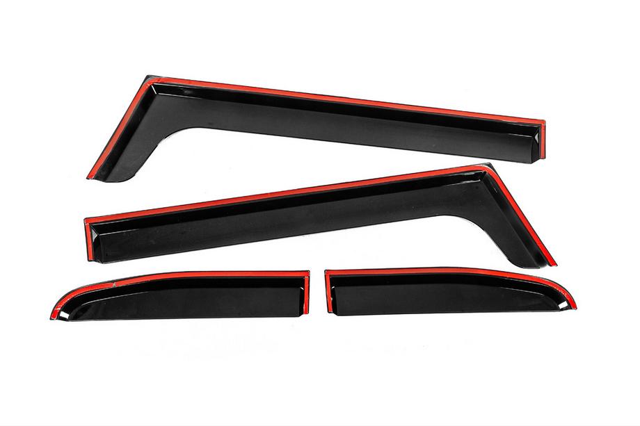 Toyota FJ Cruiser 2006-2022 Deflectores de Ventana Niken Luxury (4 uds) Foto 5