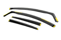 Ford Focus III 2011-2017 Deflectores de ventana insertables Niken Luxury (SD/HB, 4 uds) foto 3