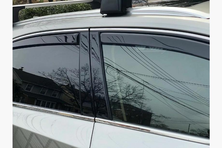 Honda CRV 2017-2022 Deflectores de aire encastrables Niken Luxury (4 uds) Foto 5