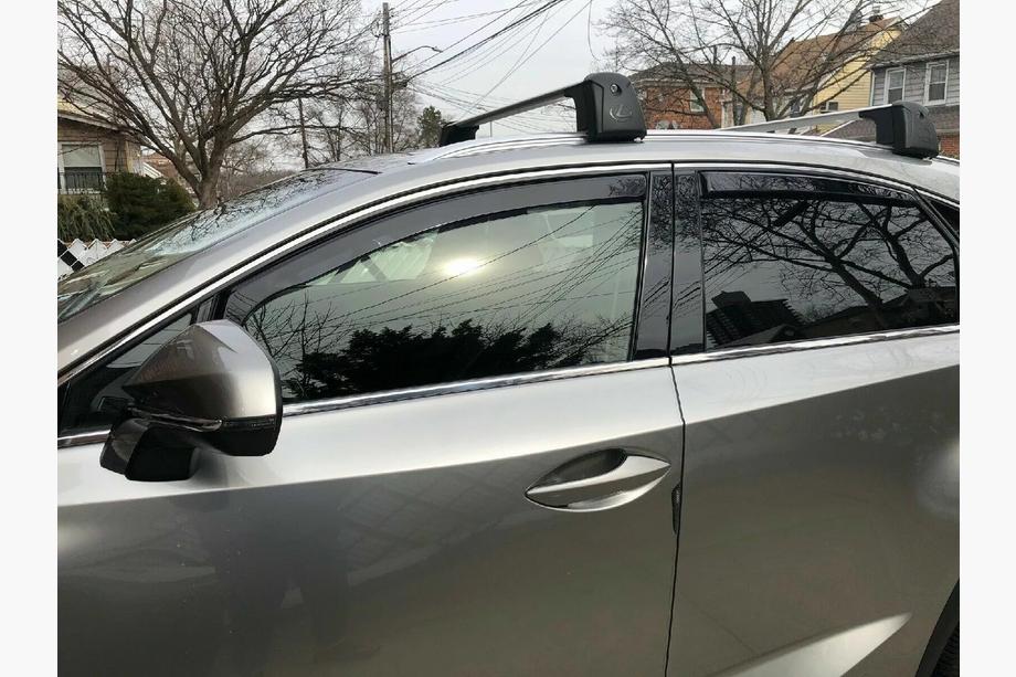 Lexus RX 2022- Deflectores de aire encastrables Niken Luxury (4 uds) Image