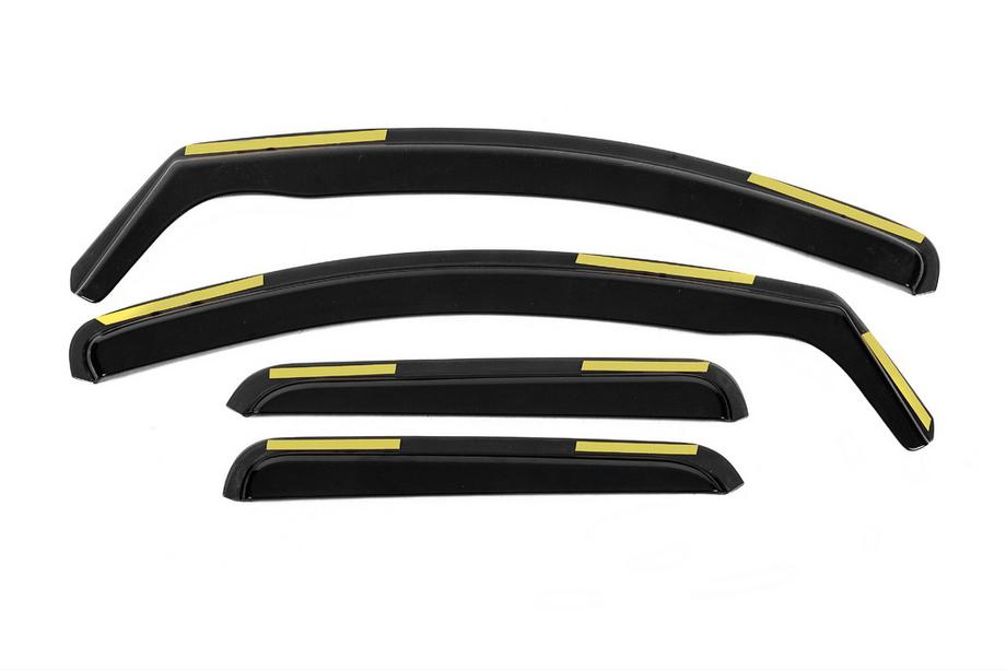 Dacia Duster 2018-2024 Deflectores de aire encastrables Niken Luxury (4 uds) Image