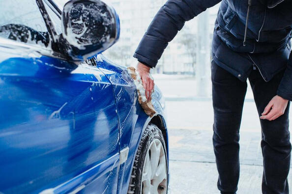 ¿Necesitas lavar tu coche en invierno?
