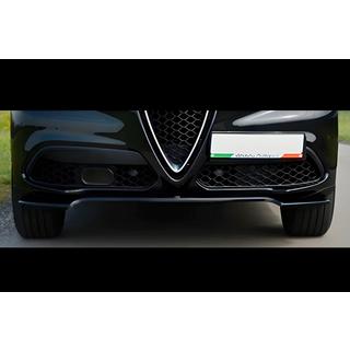 Lip delantero DPT V-1 (ABS, negro brillo) Alfa Romeo Stelvio 2016- foto 1