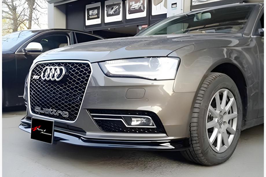 Audi A4 B8 2007-2015 Lip delantero DPT (2011-2015, imprimado para pintar) Foto 1