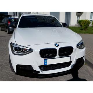 Splitter delantero DPT V-1 (Para M Performance, Negro Brillante, 2 piezas) foto 4