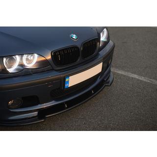 Lip delantero DPT V-1 (Para M Sport, Negro Brillante) BMW 3 Series E46 1998-2006 foto 4