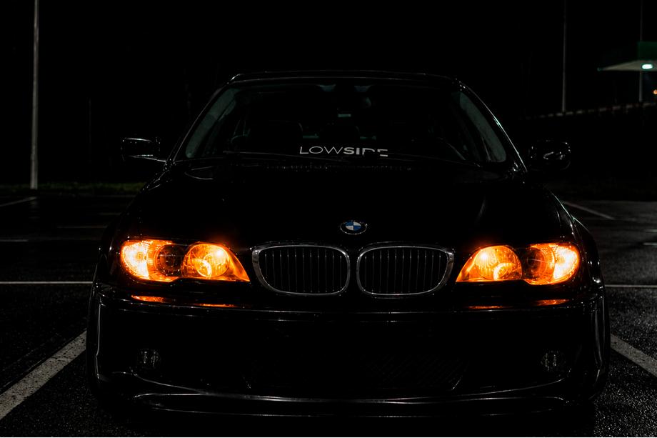 BMW 3 Series E46 1998-2006 Lip delantero DPT V-2 (Para M Sport, Negro Brillante) Foto 10