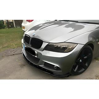 Lip delantero DPT V-1 (para E90 M-Sport 2008-2011, Negro Brillante) BMW 3 Series E90/E91 2005-2011 foto 1