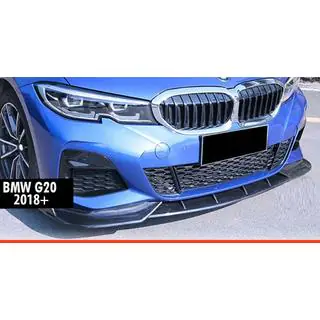 Splitter delantero DPT V-1 (Para M Technic, Negro Brillante)